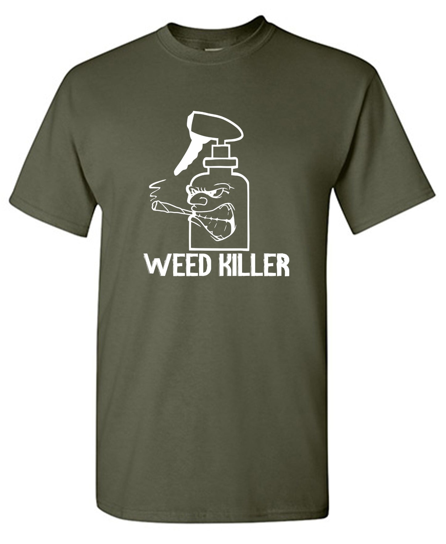 Funny T-Shirts design "Weed Killer"
