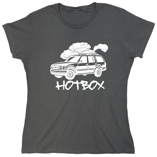 Funny T-Shirts design "Hot Box T-Shirt - Womens"