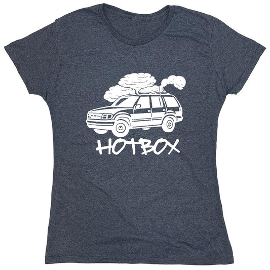Funny T-Shirts design "Hot Box T-Shirt - Womens"