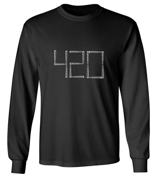 Funny T-Shirts design "420 - Long Sleeve"