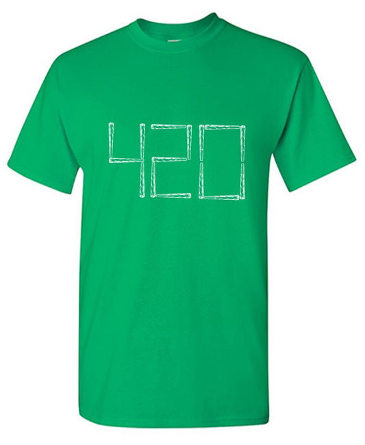 Funny T-Shirts design "420"