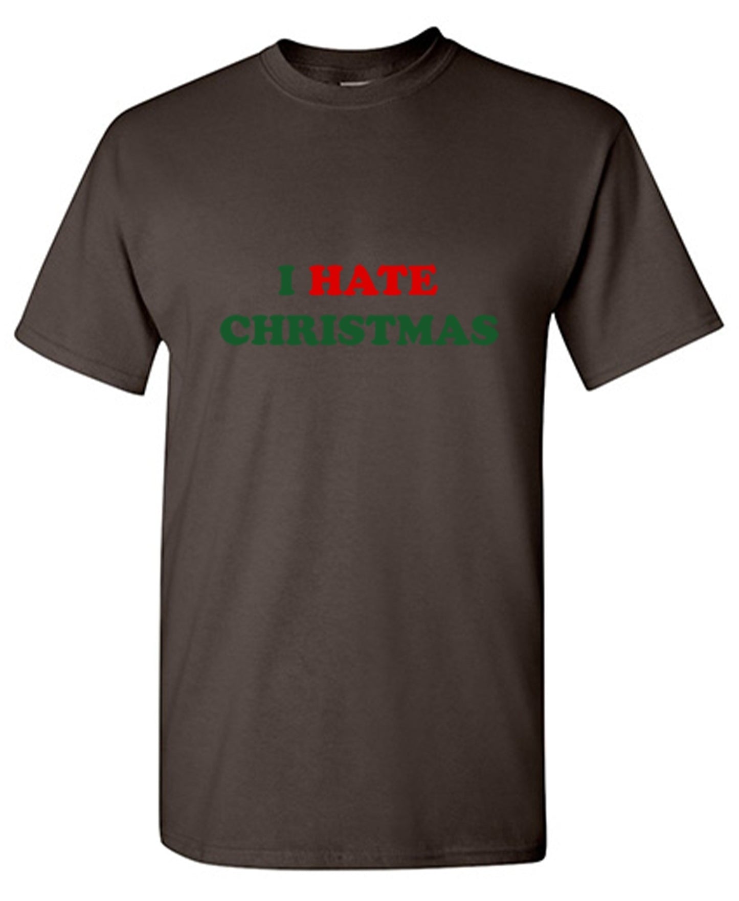 Funny T-Shirts design "I Hate Christmas"