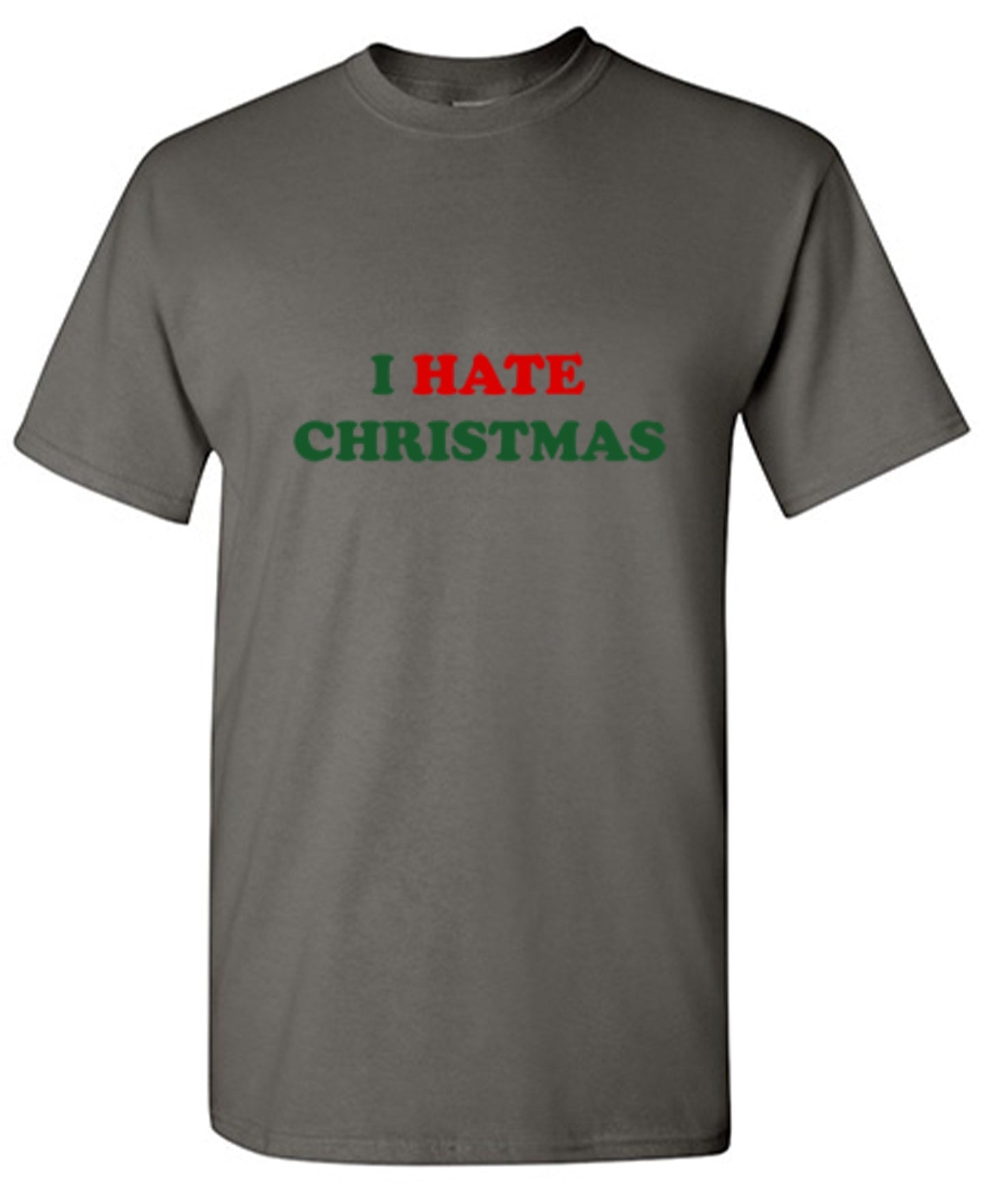 Funny T-Shirts design "I Hate Christmas"