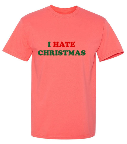 Funny T-Shirts design "I Hate Christmas"