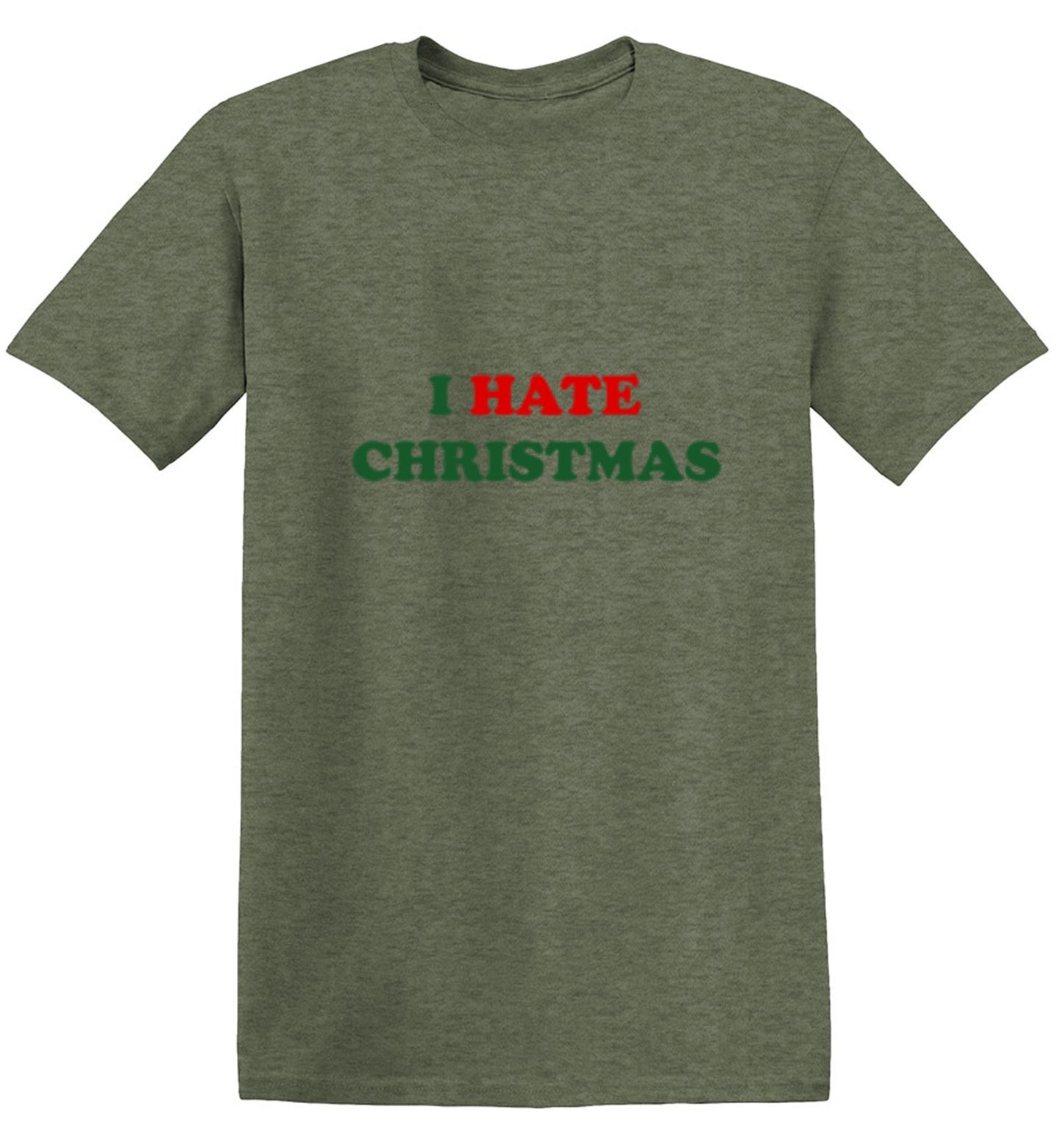 Funny T-Shirts design "I Hate Christmas"
