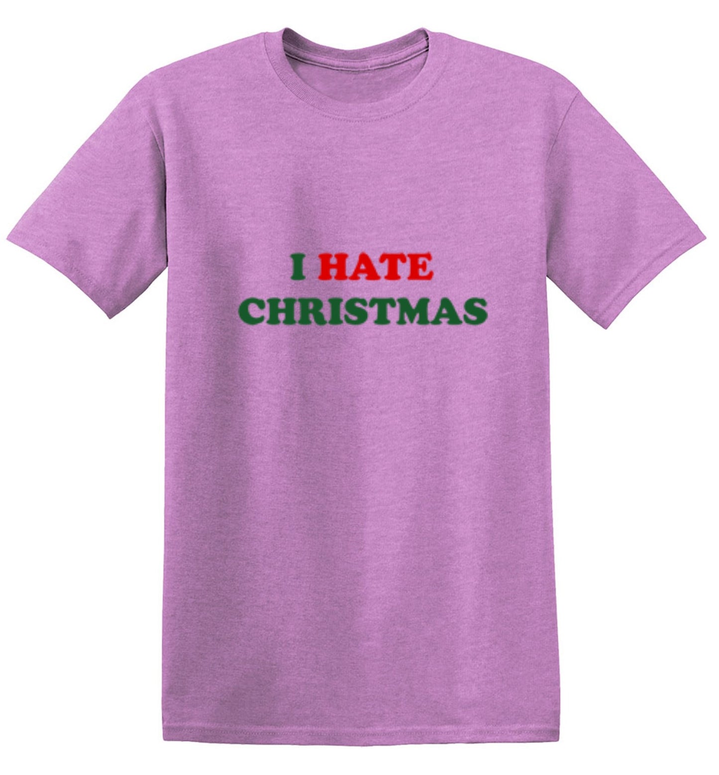 Funny T-Shirts design "I Hate Christmas"