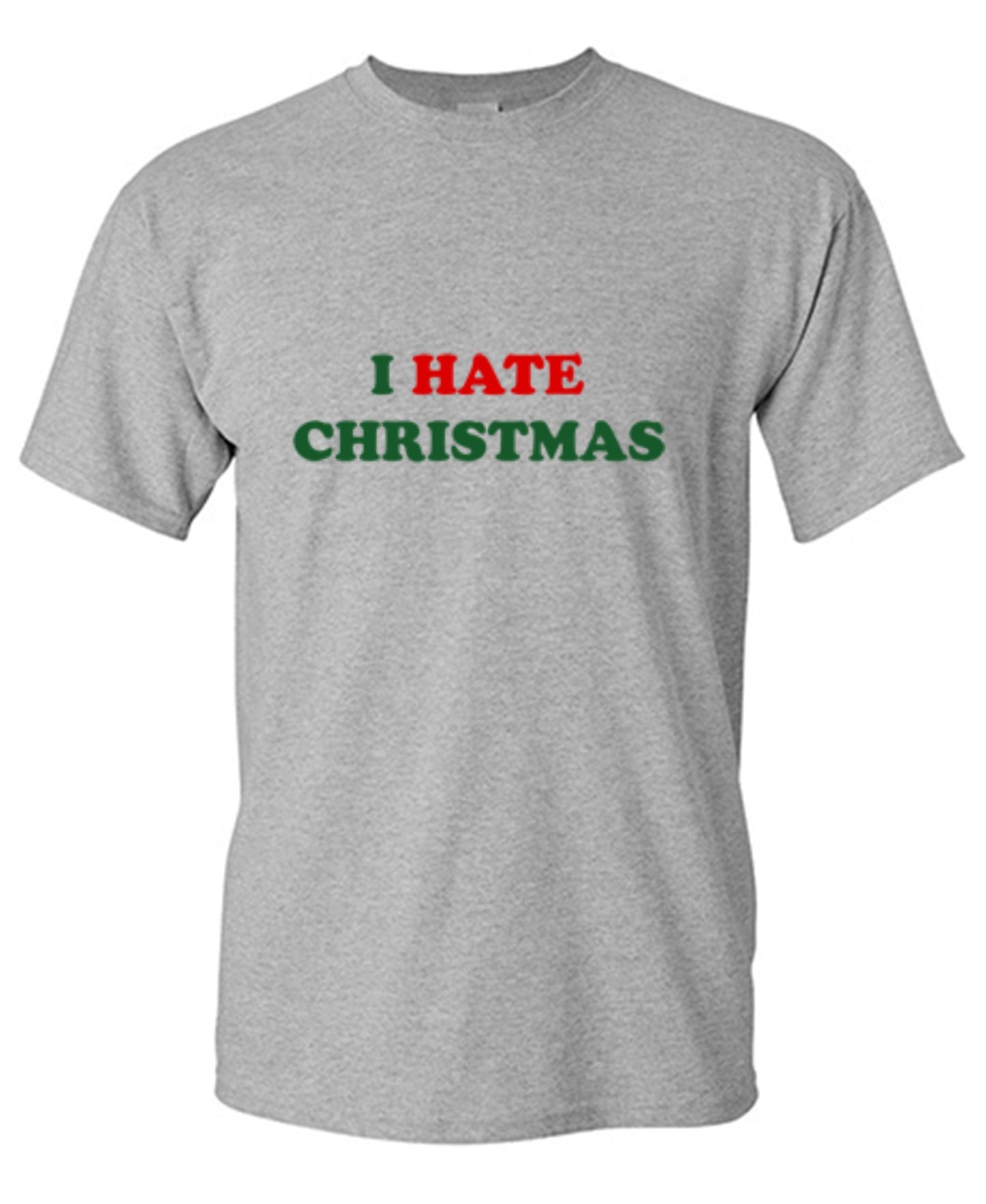 Funny T-Shirts design "I Hate Christmas"