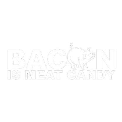 Funny T-Shirts design "Bacon Is Meat Candy"