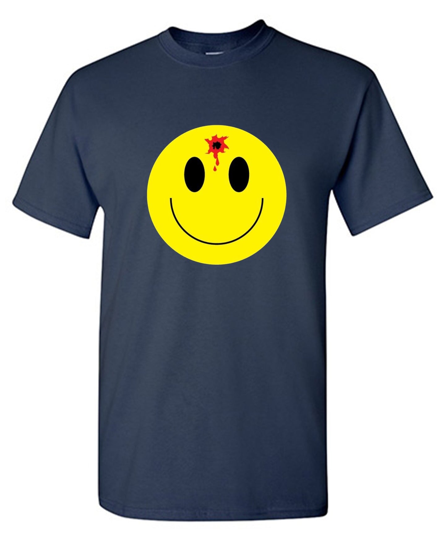 Funny T-Shirts design "Bullet Smile Emoticon What You Are Up To"