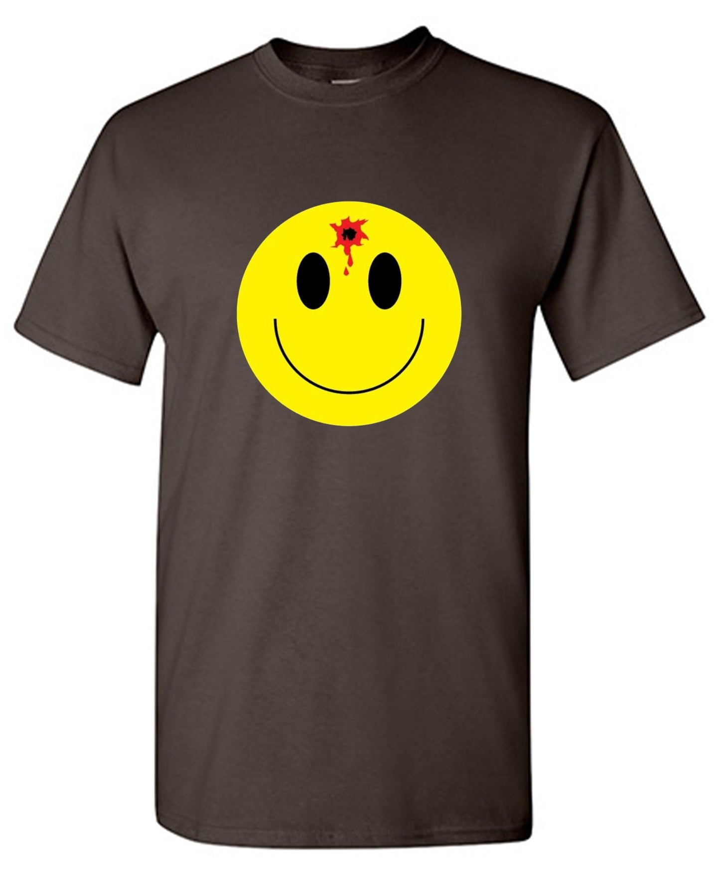 Funny T-Shirts design "Bullet Smile Emoticon What You Are Up To"