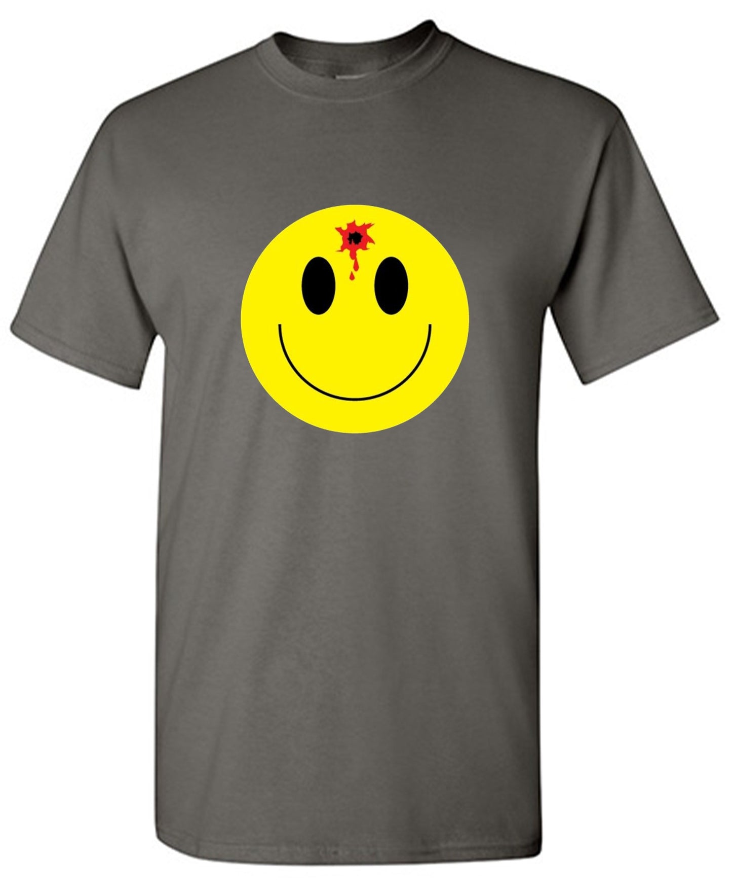 Funny T-Shirts design "Bullet Smile Emoticon What You Are Up To"
