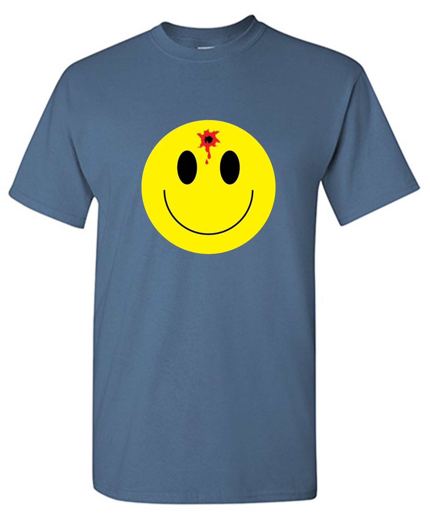 Funny T-Shirts design "Bullet Smile Emoticon What You Are Up To"