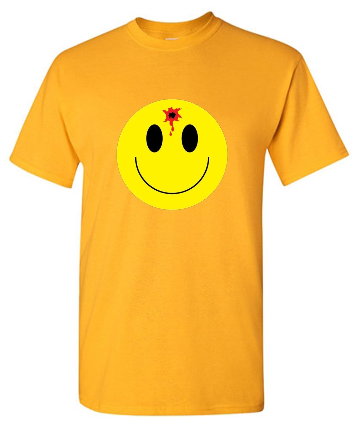 Funny T-Shirts design "Bullet Smile Emoticon What You Are Up To"