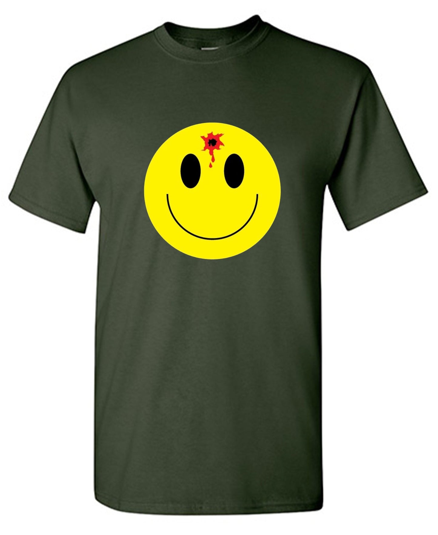 Funny T-Shirts design "Bullet Smile Emoticon What You Are Up To"