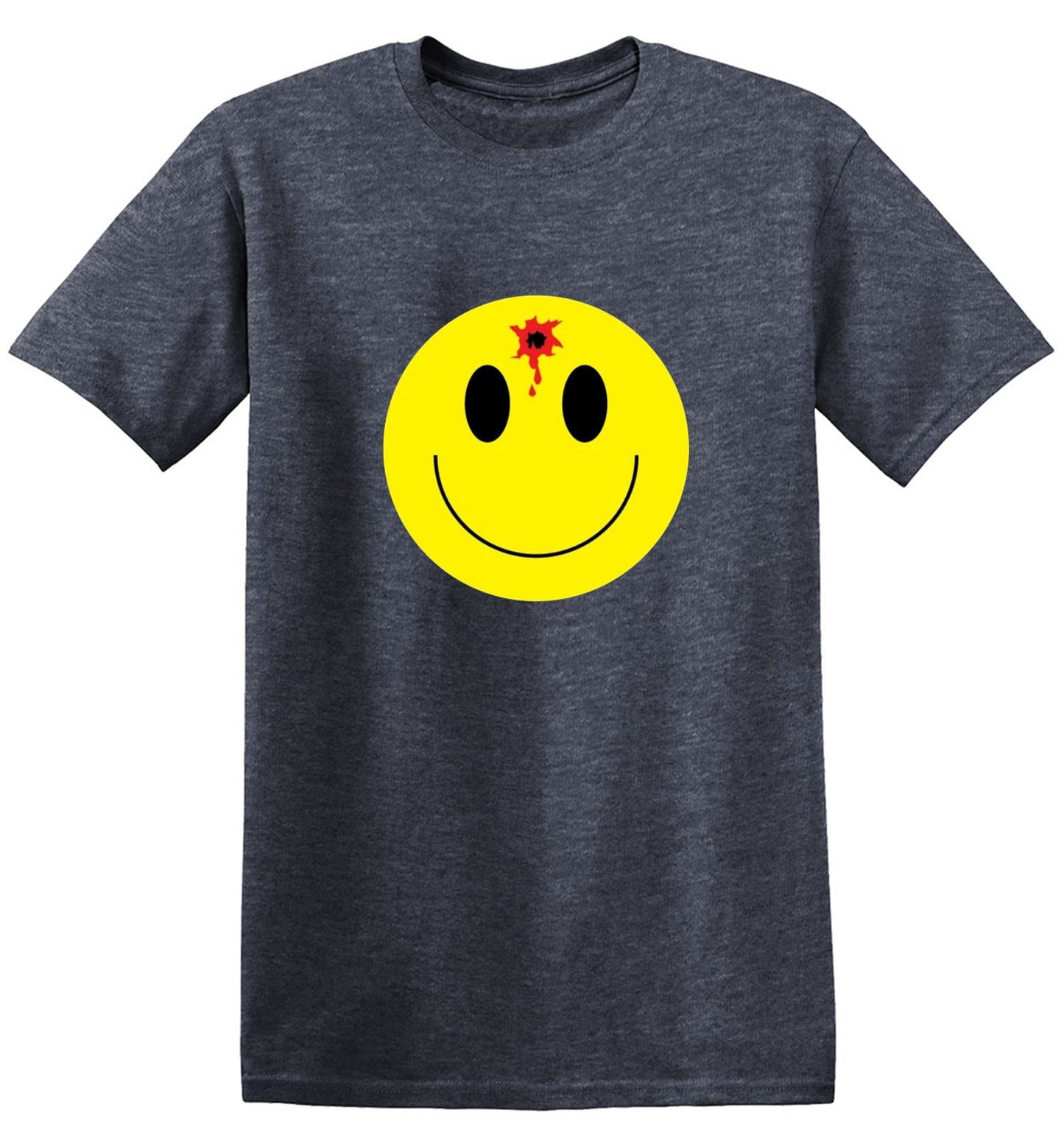 Funny T-Shirts design "Bullet Smile Emoticon What You Are Up To"