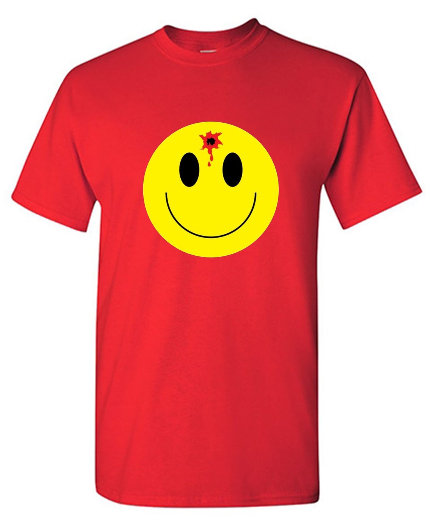 Funny T-Shirts design "Bullet Smile Emoticon What You Are Up To"