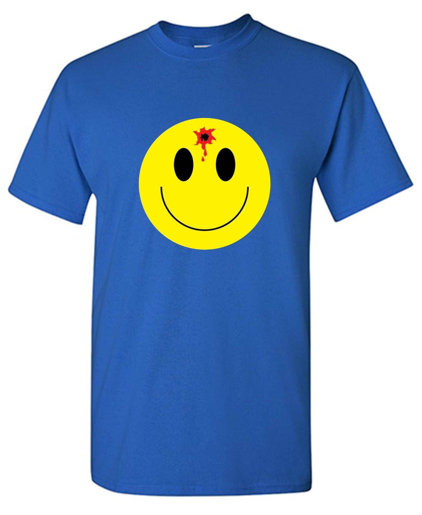 Funny T-Shirts design "Bullet Smile Emoticon What You Are Up To"