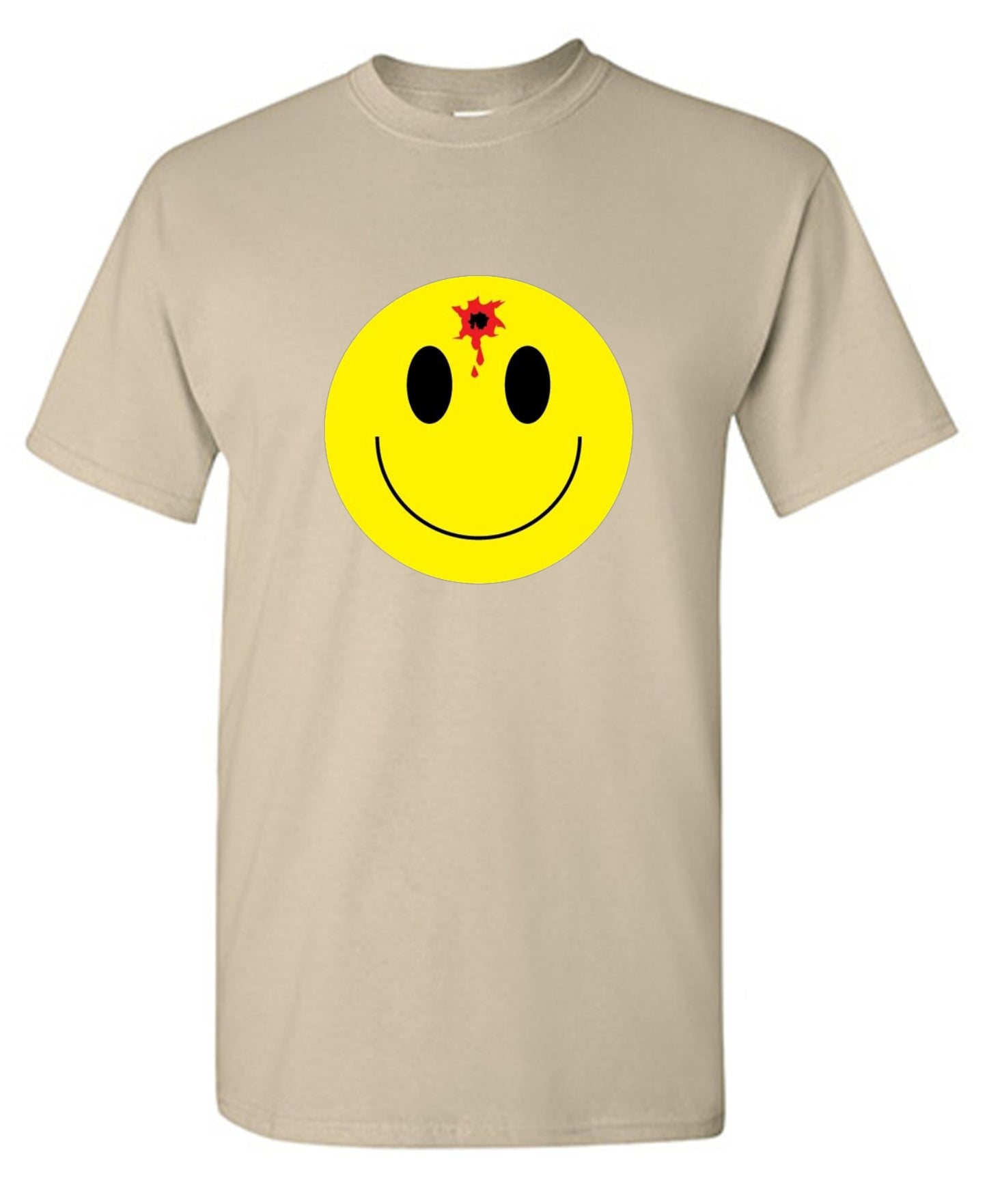 Funny T-Shirts design "Bullet Smile Emoticon What You Are Up To"