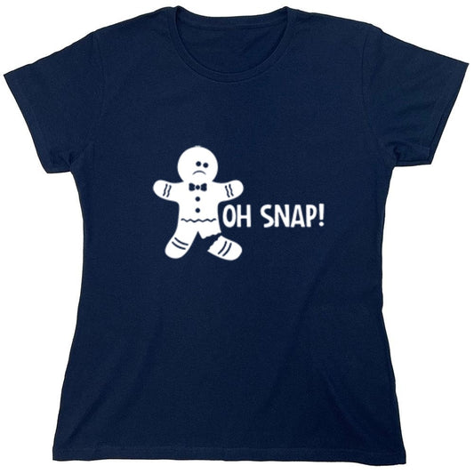 Funny T-Shirts design "Oh Snap T-Shirt - Womens"