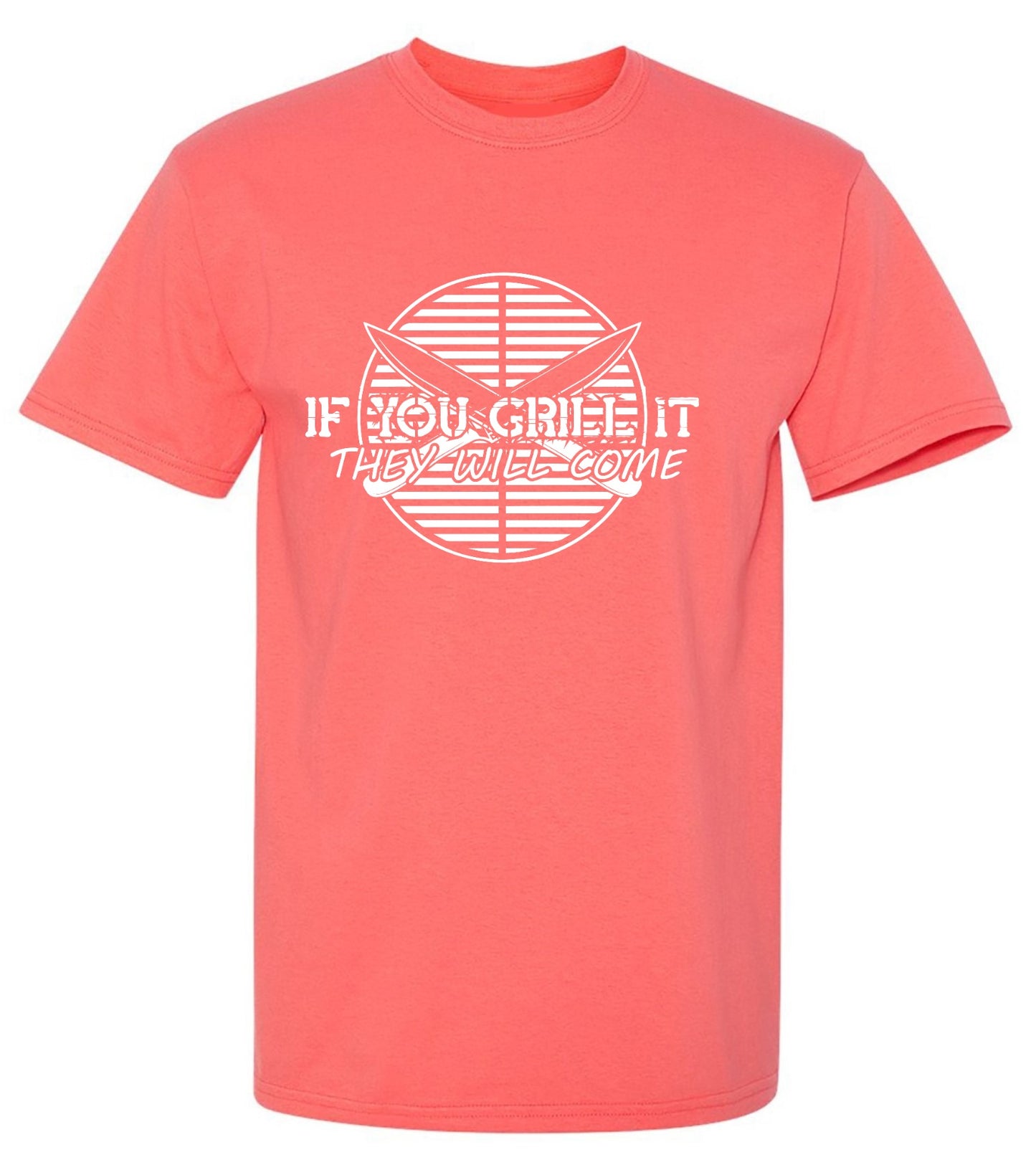Funny T-Shirts design "If You Grill It, They Will Come T-Shirt - Youth"