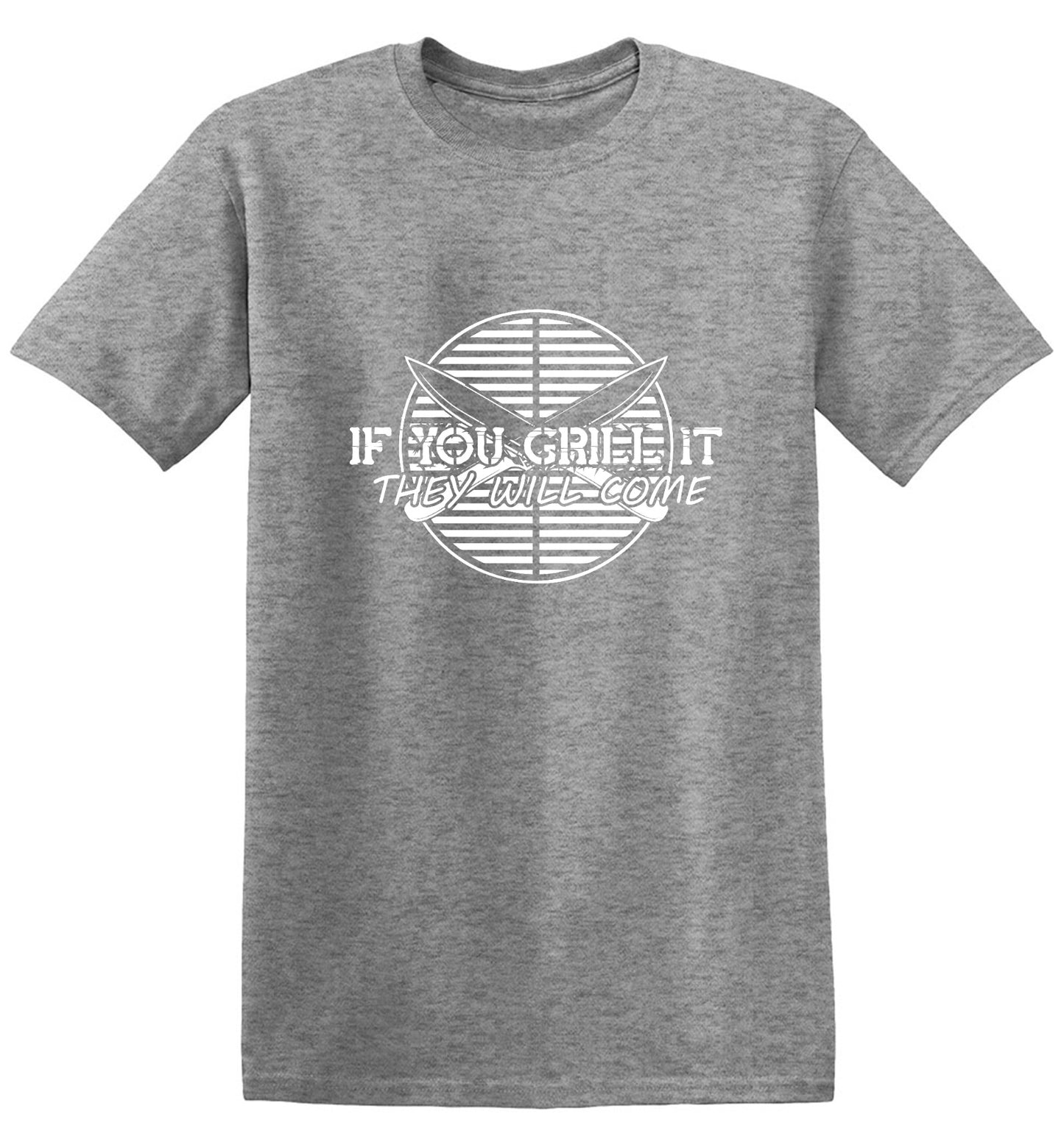 Funny T-Shirts design "If You Grill It, They Will Come T-Shirt - Youth"