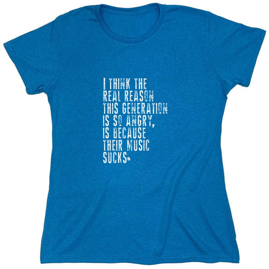 Funny T-Shirts design "This Generation Is So Angry - Womens"