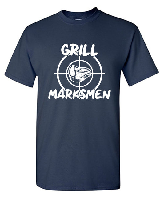 Funny T-Shirts design "Grill Marksmen T-Shirt"
