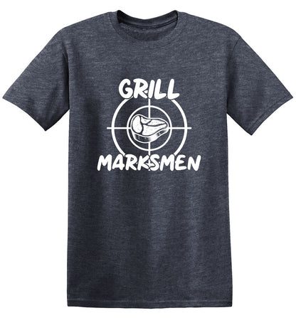 Funny T-Shirts design "Grill Marksmen"