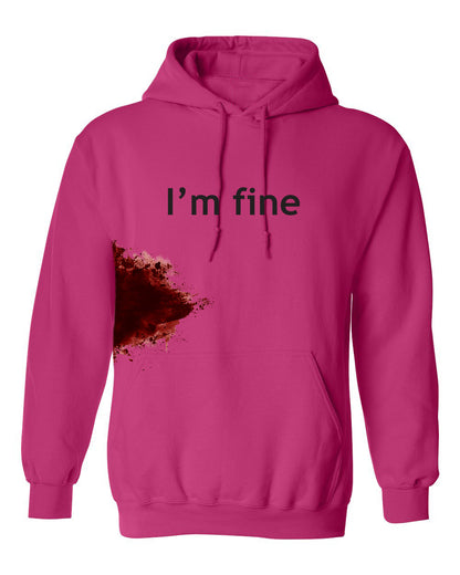I'm Fine Blood Stain T Shirt