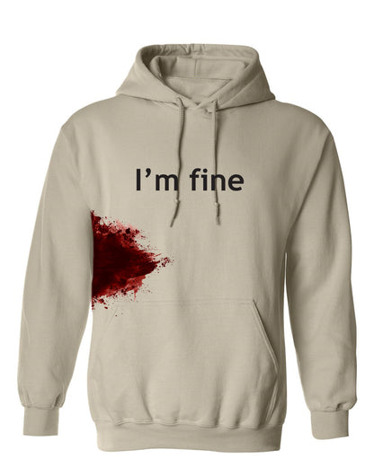 I'm Fine Blood Stain T Shirt