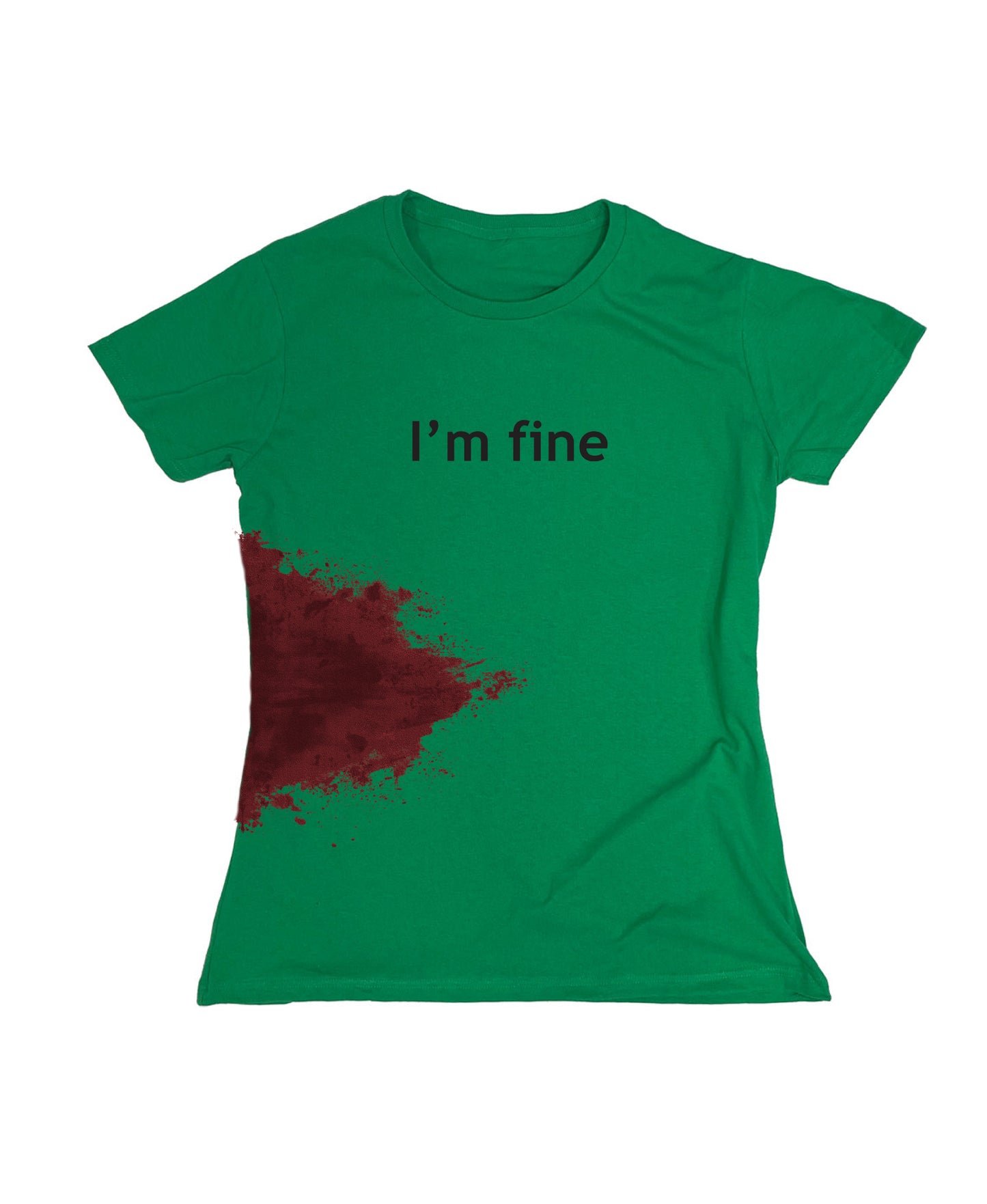 I'm Fine Blood Stain T Shirt