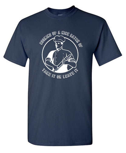 Funny T-Shirts design "Cooking Up a Nice Batch of, Funny Shirt"