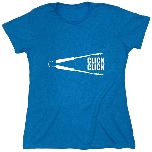 Funny T-Shirts design "Click-Click Graphic Shirt - Womens"
