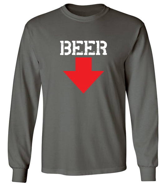 Funny T-Shirts design "Beer Bell Shirt - Long Sleeve"