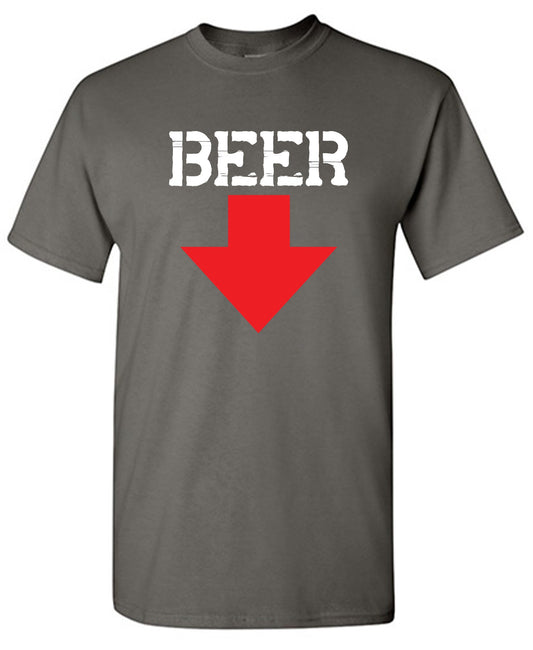 Funny T-Shirts design "Beer Bell Shirt - Youth"
