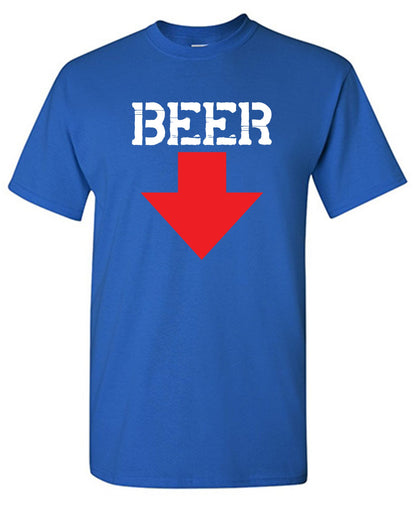 Funny T-Shirts design "Beer Bell Shirt"