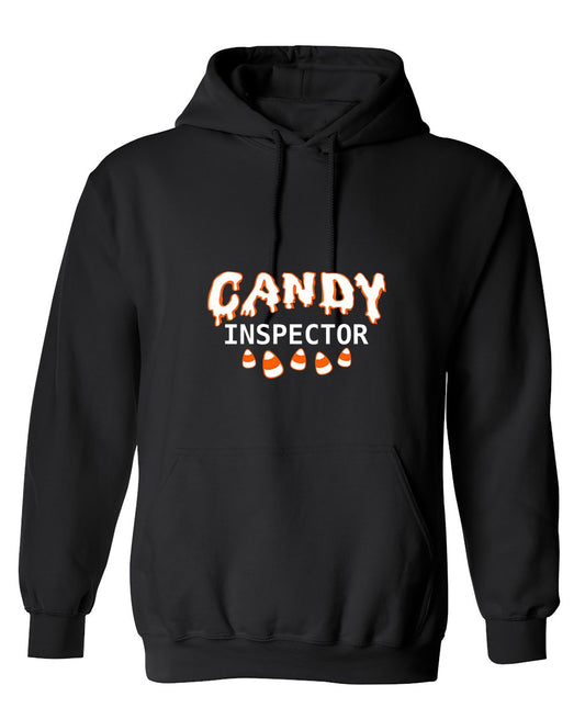 Funny T-Shirts design "Candy Inspector - Hoodie"