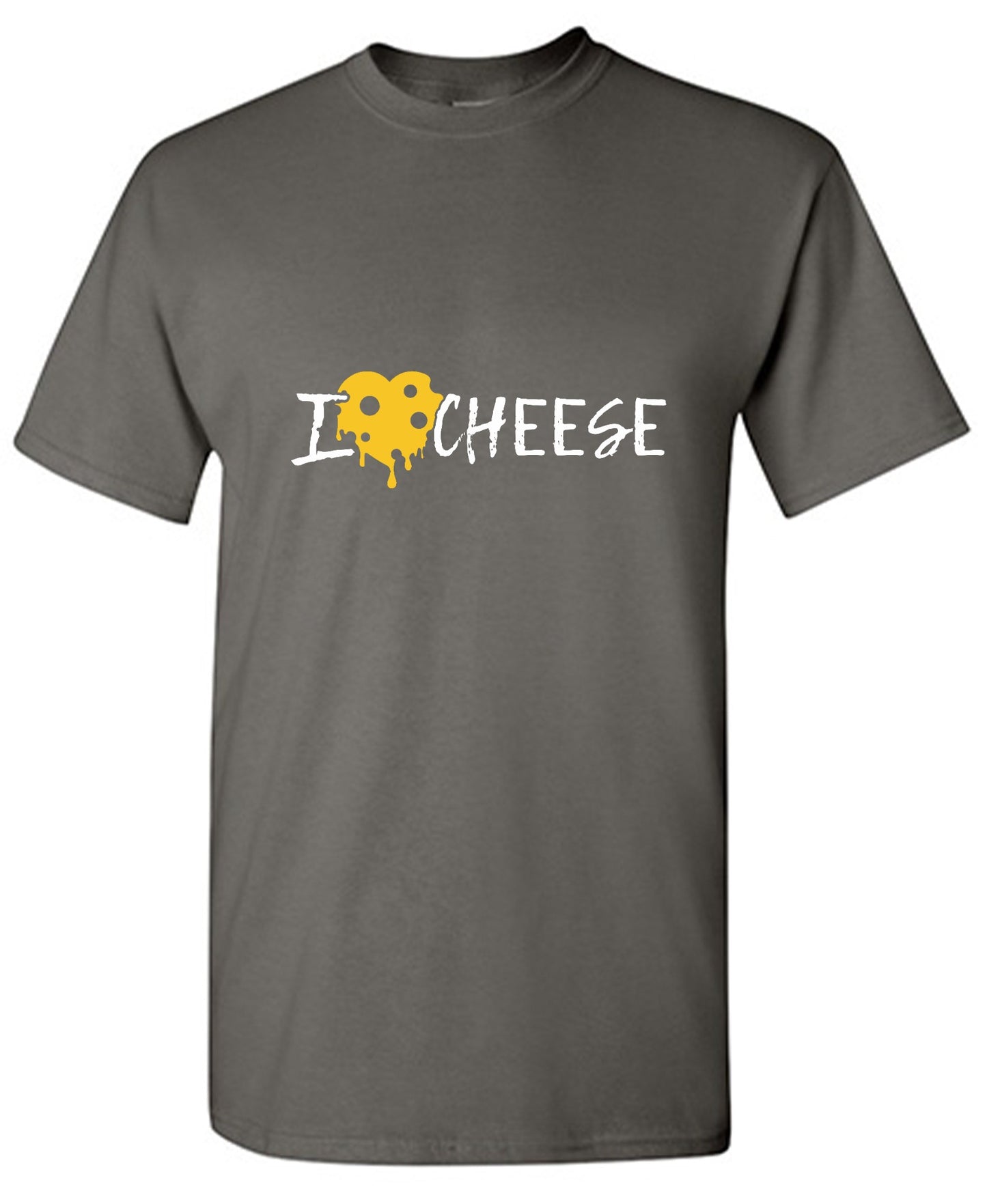 Funny T-Shirts design "I Love Cheese Graphic Tee"