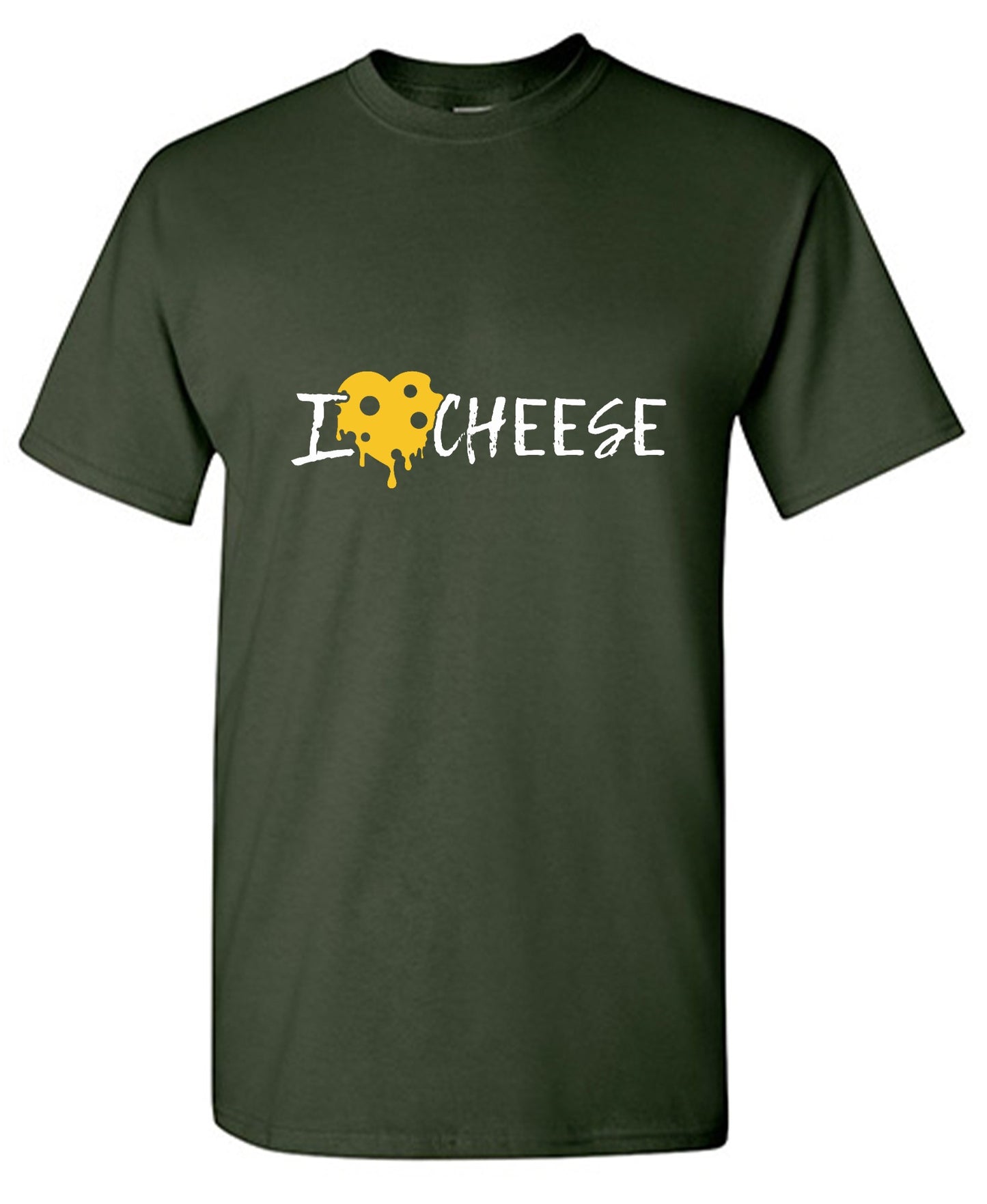 Funny T-Shirts design "I Love Cheese Graphic Tee"