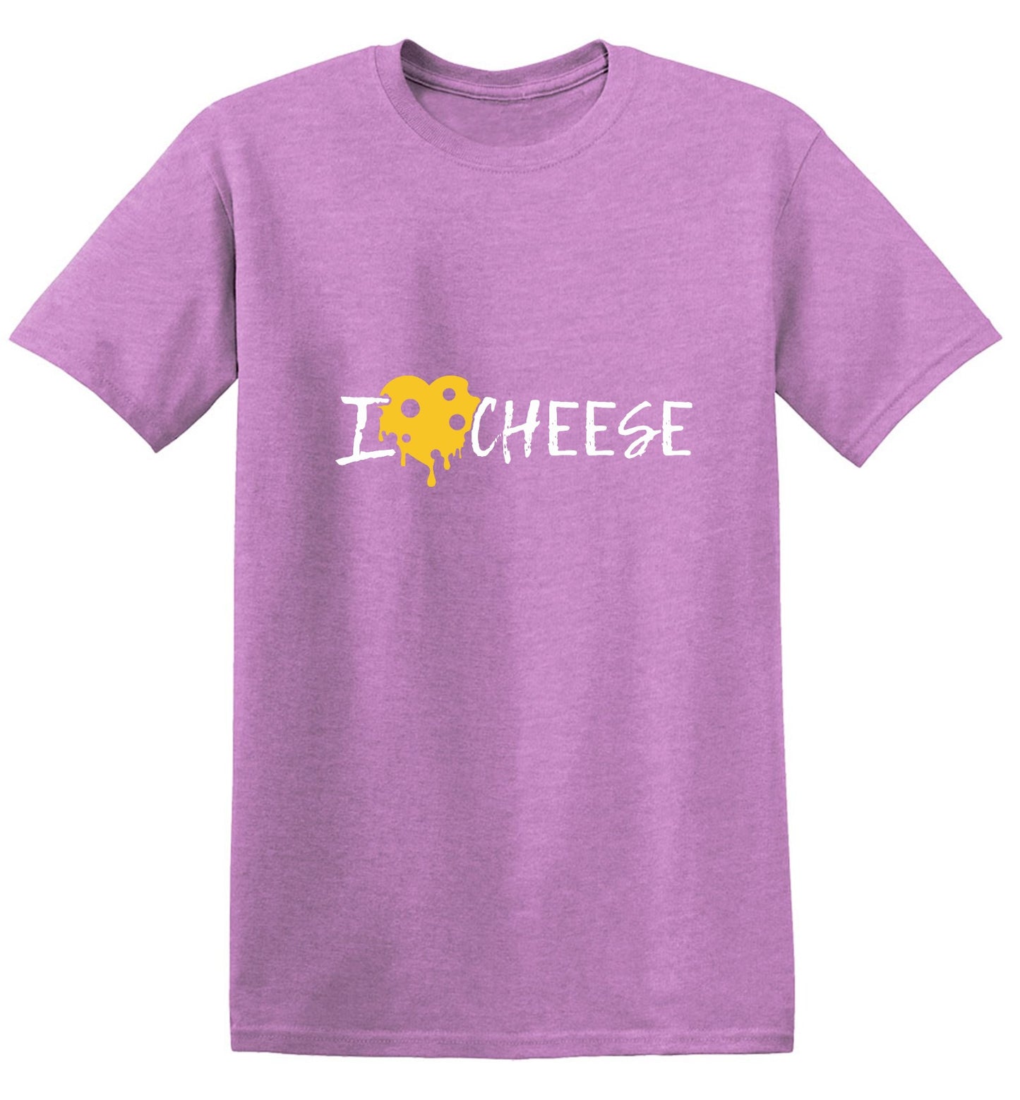 Funny T-Shirts design "I Love Cheese Graphic Tee"