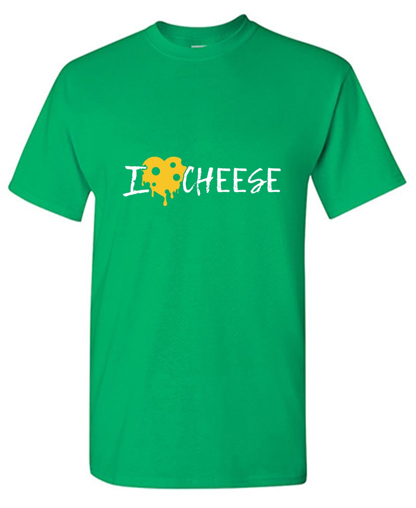 Funny T-Shirts design "I Love Cheese Graphic Tee"