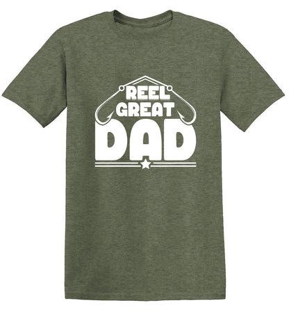 Funny T-Shirts design "Reel Great Dad!"