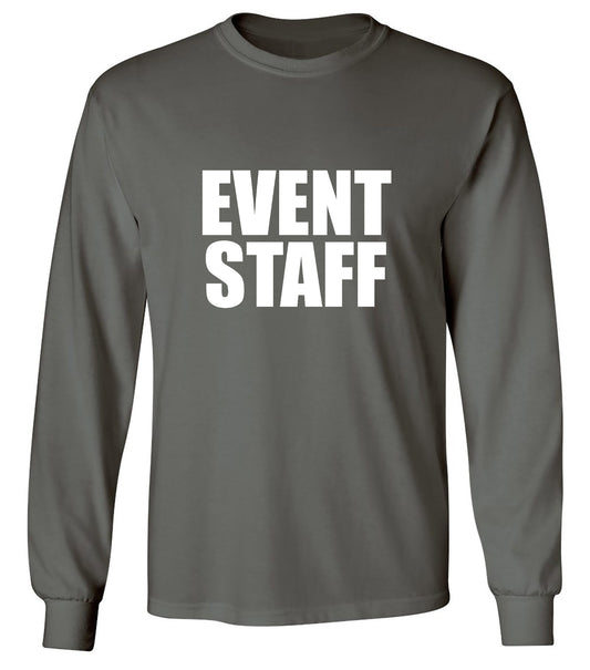 Funny T-Shirts design "Event Staff - Long Sleeve"