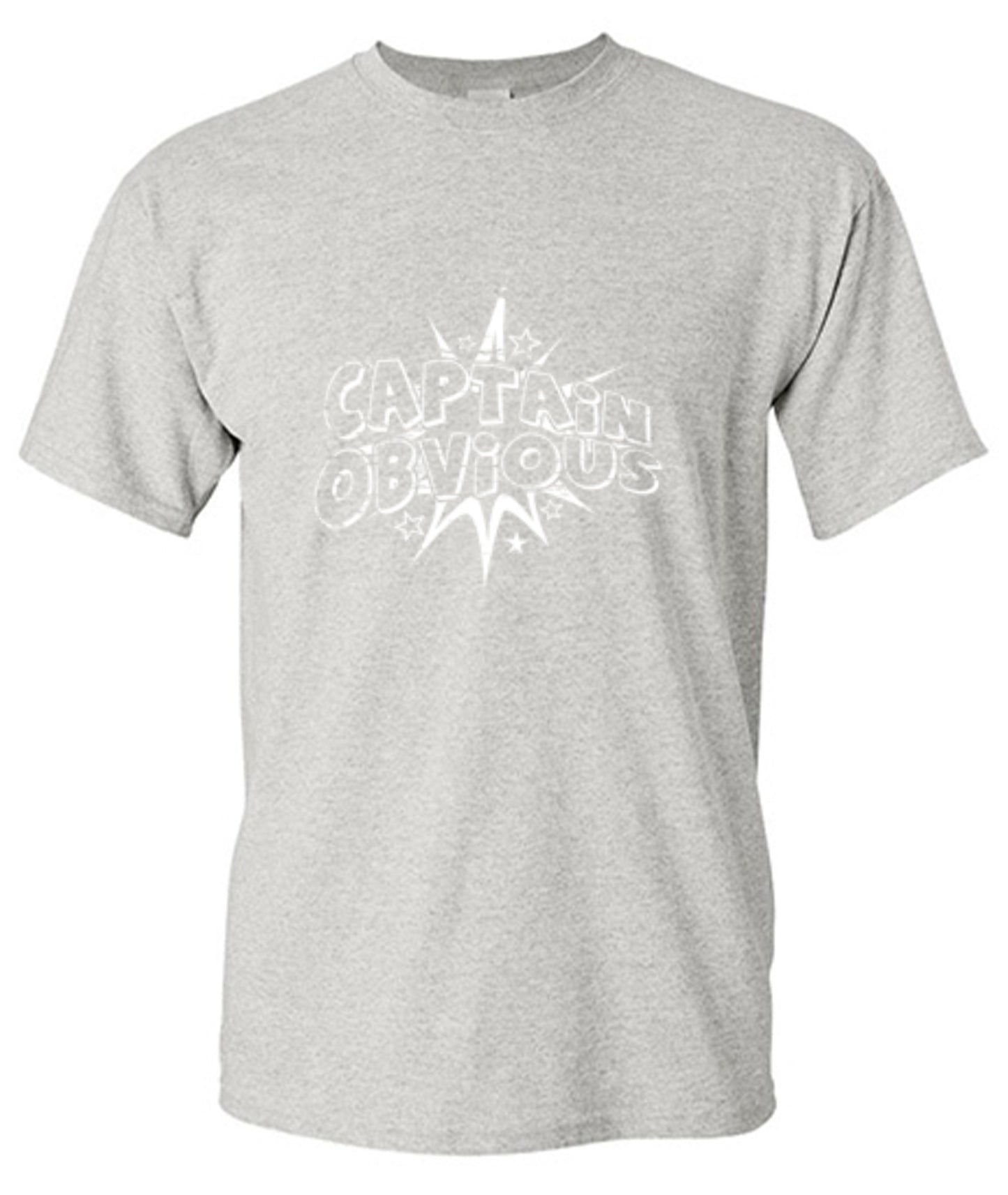 Funny T-Shirts design "Captain Obvious"