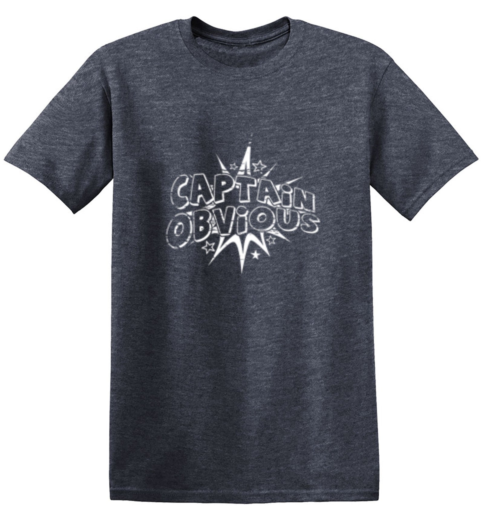 Funny T-Shirts design "Captain Obvious"