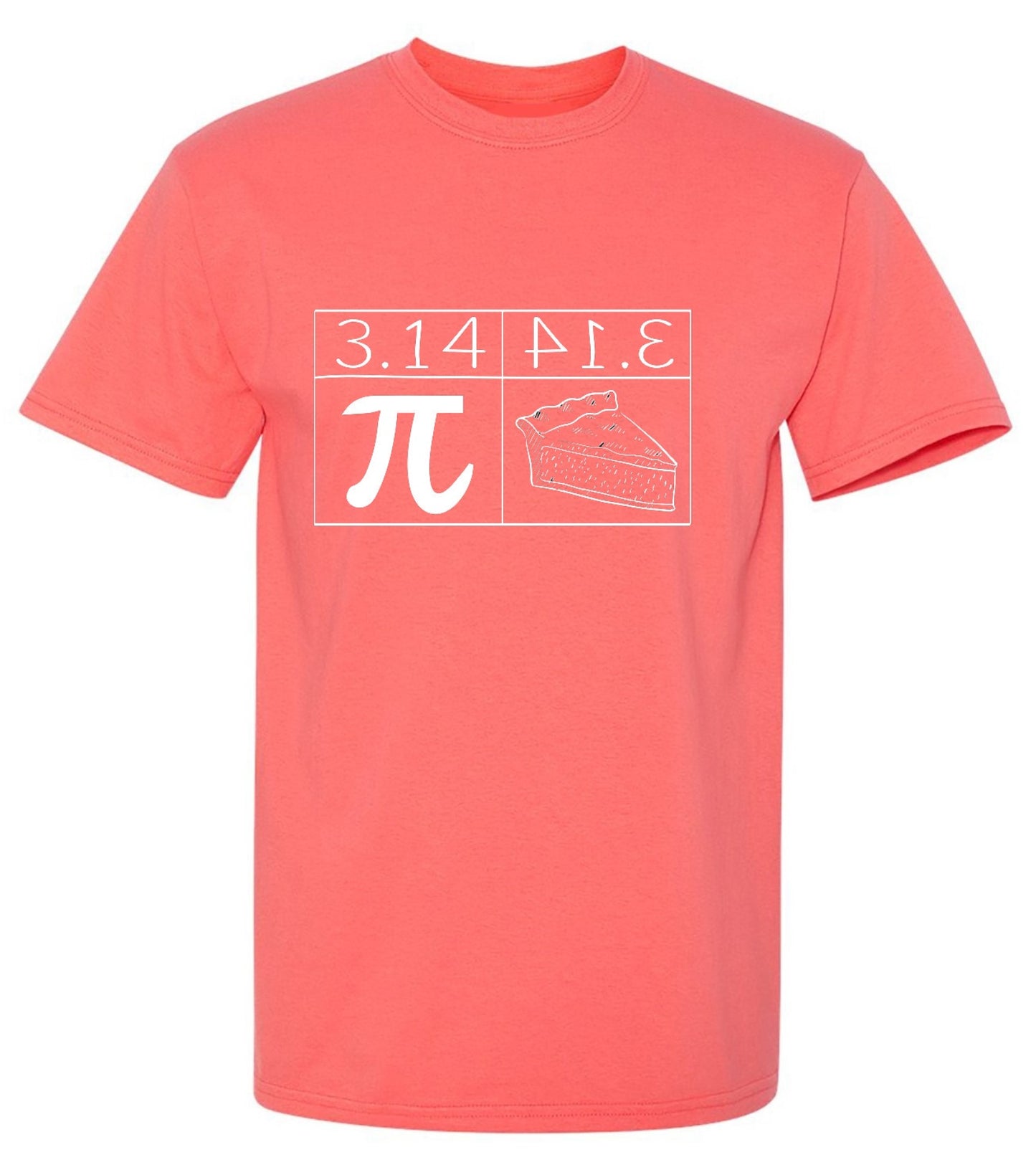 Funny T-Shirts design "Pi = Pie"