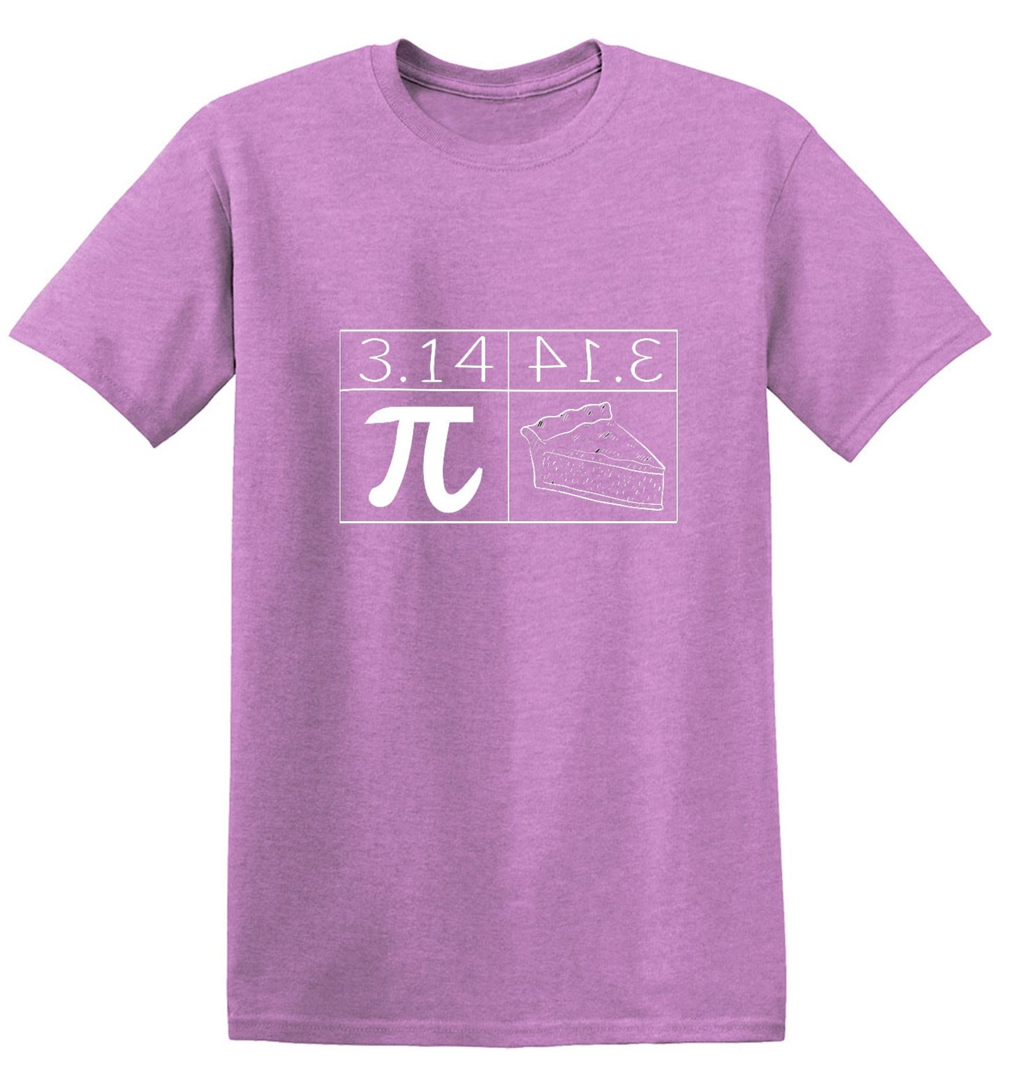 Funny T-Shirts design "Pi = Pie"