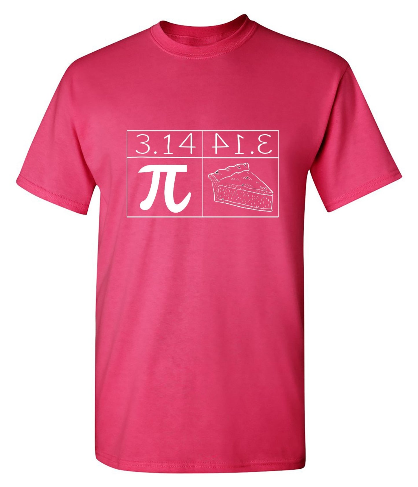 Funny T-Shirts design "Pi = Pie"