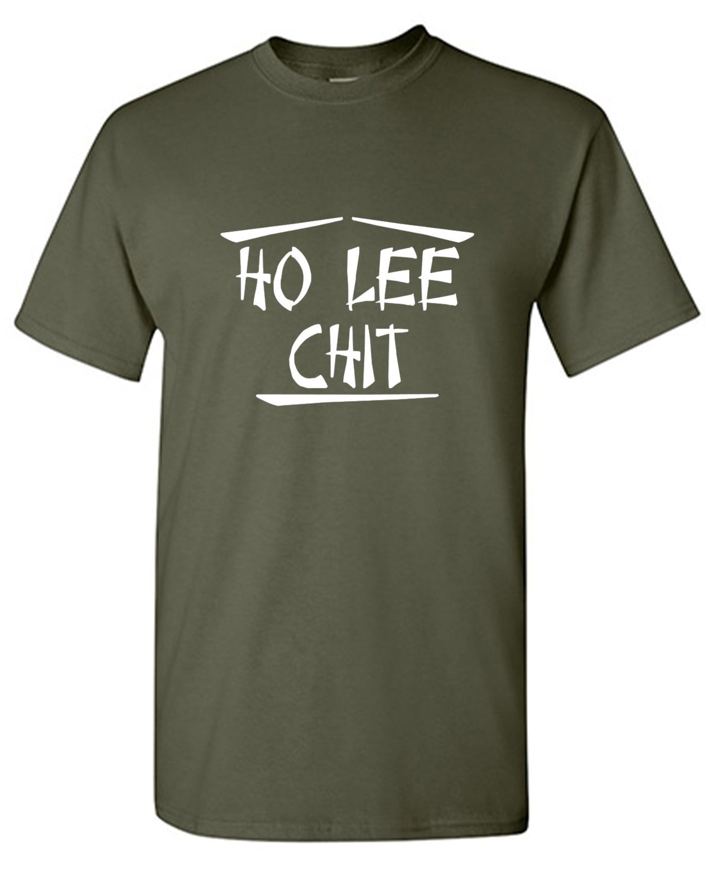 Funny T-Shirts design "Ho Lee Chit"
