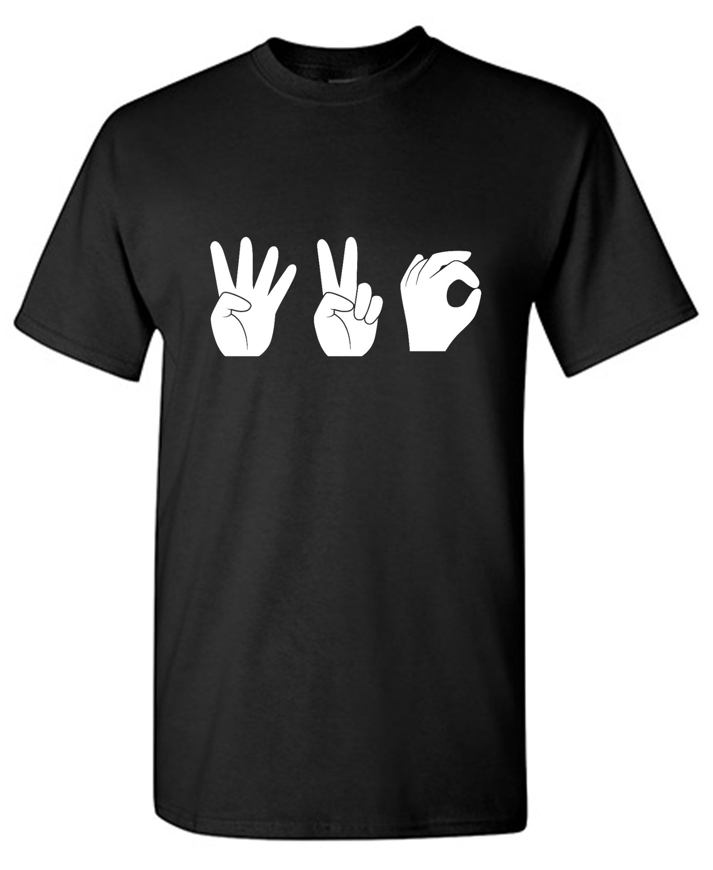 Funny T-Shirts design "420 Hand Gestures"